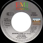 David Bowie – Modern Love 45lik Plak - Görsel 3