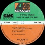Donna Summer – Love To Love You Baby LP Plak - Görsel 3
