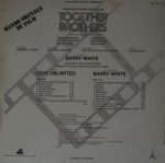 Barry White & Love Unlimited – Bande Originale Du Film "Together Brothers" LP Plak - Görsel 2