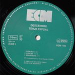 Terje Rypdal – Descendre LP Plak - Görsel 3