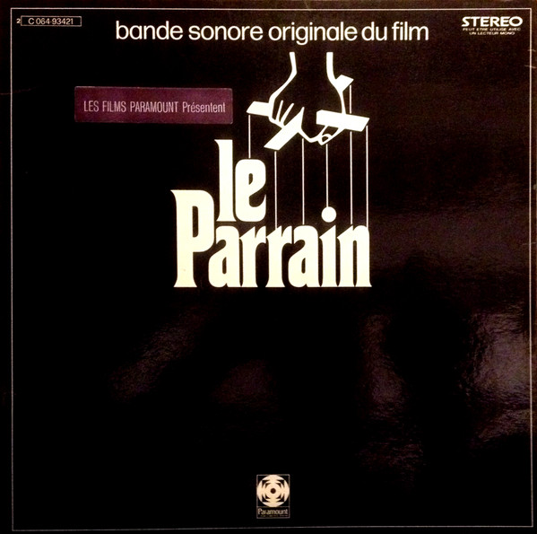 Nino Rota – Le Parrain (Bande Sonore Originale Du Film) LP Plak