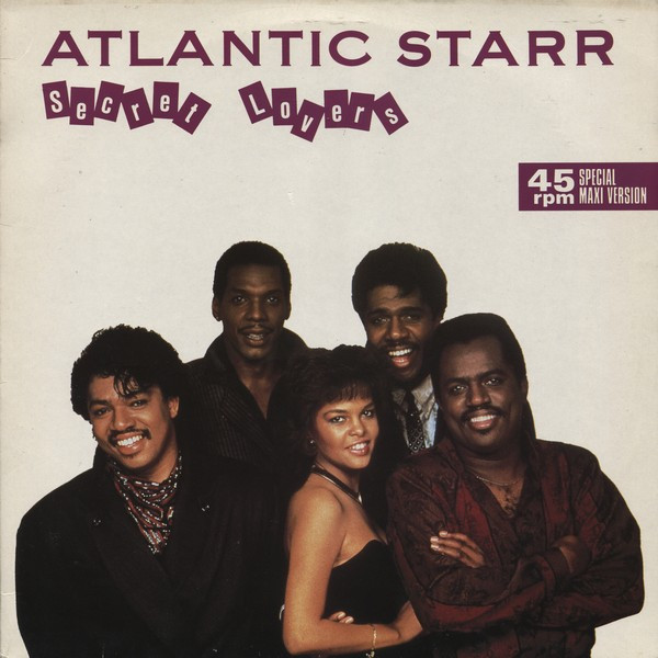 Atlantic Starr – Secret Lovers 12'' Maxi Single Plak