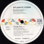 Atlantic Starr – Secret Lovers 12'' Maxi Single Plak - Görsel 3
