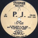 P.J. – All Over Jazz 12'' Maxi Single (Acid Jazz)