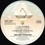 Whitney Houston – Saving All My Love For You 12'' Maxi Single Plak - Görsel 4