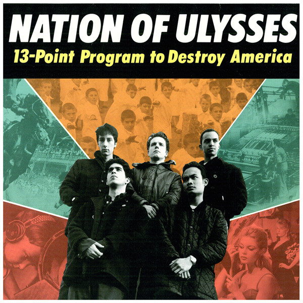 Nation Of Ulysses – 13-Point Program To Destroy America LP Plak