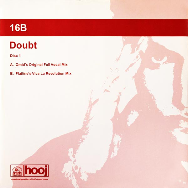 16B – Doubt 12'' Maxi Single Plak (Progressive House)