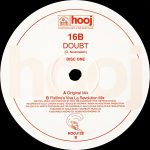 16B – Doubt 12'' Maxi Single Plak (Progressive House) - Görsel 3