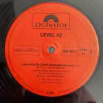 Level 42 – Lessons In Love (Extended Version) 12'' Maxi Single Plak - Görsel 3