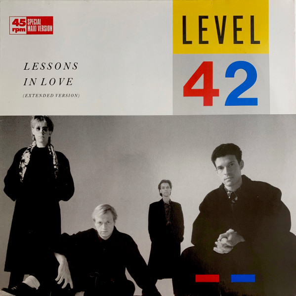 Level 42 – Lessons In Love (Extended Version) 12'' Maxi Single Plak