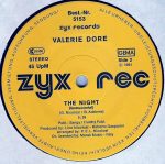 Valerie Dore – The Night 12'' Maxi Single Plak - Görsel 4