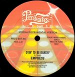 Empress – Dyin' To Be Dancin' 12'' Maxi Single Plak - Görsel 2