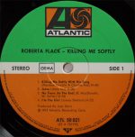 Roberta Flack – Killing Me Softly LP Plak - Görsel 5