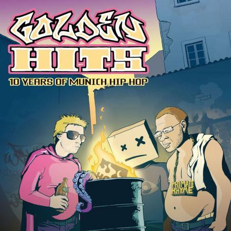 Golden Hits - 10 Years Of Munich Hip Hop 2LP Plak