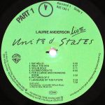 Laurie Anderson – United States Live 5LP Box Plak - Görsel 7