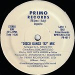 "Disco Dance '82" Mix 12'' Maxi Single Plak