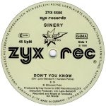 Sinery – Don't You Know 12'' Maxi Single Plak - Görsel 3