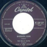 The Beach Boys – Barbara Ann 45lik Plak - Görsel 3