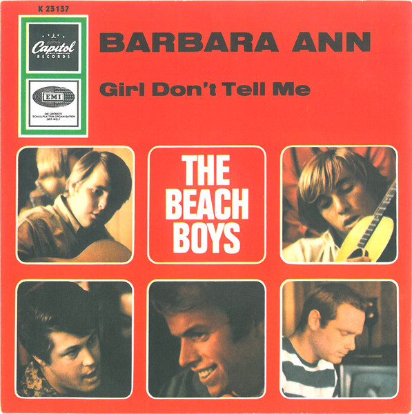The Beach Boys – Barbara Ann 45lik Plak