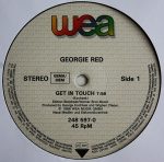 Georgie Red – Get In Touch 12'' Maxi Single Plak - Görsel 3