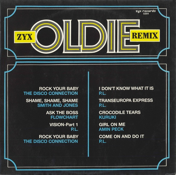 ZYX-Oldie-Remix 12'' Maxi Single Plak