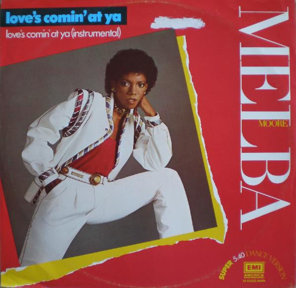 Melba Moore – Love's Comin' At Ya (Super 5:40 Dance Version) 12'' Maxi Single Plak