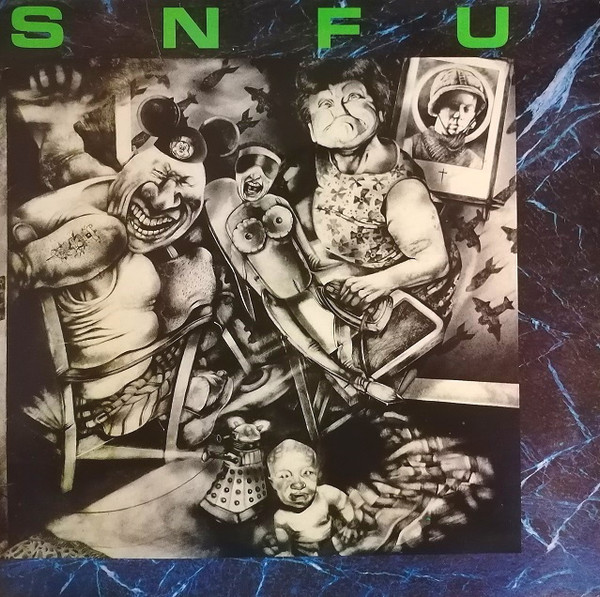 SNFU – Better Than A Stick In The Eye LP Plak