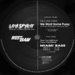 WestBam, The 2 Live Crew – We Want Some Pussy (Rap-House Remix) / Miami Bass (Original Mixes) 12'' Maxi Single Plak (Early House) - Görsel 4
