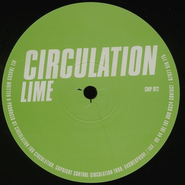 Circulation – Lime 12'' Maxi Single Plak (Progressive House)