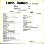 Lucio Battisti – (En Español) Respirando / El Velero 45lik Plak - Görsel 2
