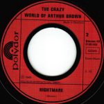 The Crazy World Of Arthur Brown – Fire / Nightmare 45lik Plak - Görsel 4