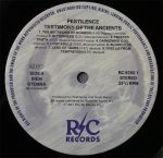Pestilence – Testimony Of The Ancients LP Plak - Görsel 3