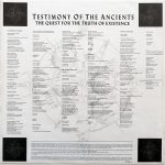 Pestilence – Testimony Of The Ancients LP Plak - Görsel 5