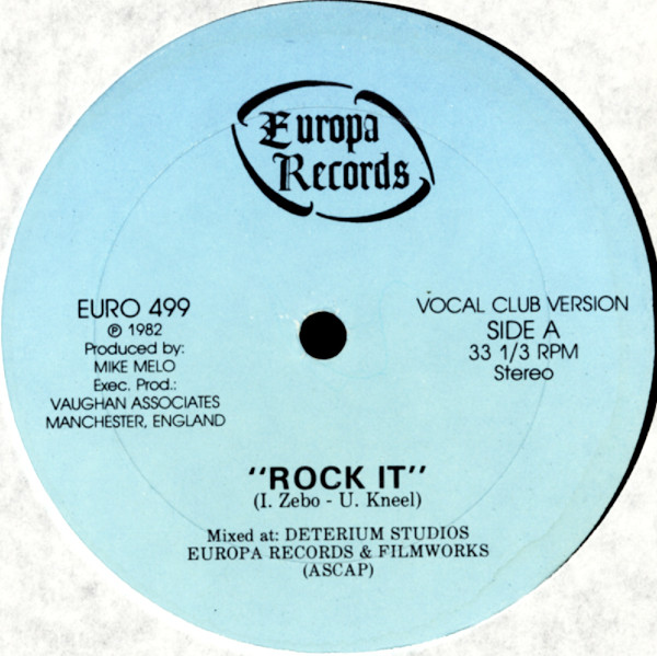 Rock It / Move It Around 12'' Maxi Single Plak