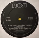 Curtie And The Boombox – Black Kisses (Never Make You Blue) 12'' Maxi Single Plak - Görsel 3