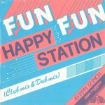 Fun Fun – Happy Station (Club Mix & Dub Mix) 12'' Maxi Single Plak - Görsel 2