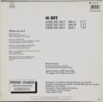16 Bit – Where Are You? 12'' Maxi Single Plak - Görsel 2