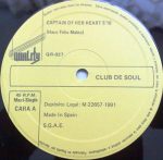 Club De Soul – Captain Of Her Heart 12'' Maxi Single Plak (Early House) - Görsel 3