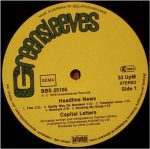 Capital Letters – Headline News LP Plak - Görsel 3
