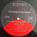 Grandmaster Flash – Style (Peter Gunn Theme) 12'' Maxi Single Plak - Görsel 2