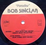 Bob Sinclar – Paradise 2LP Plak (House) - Görsel 3