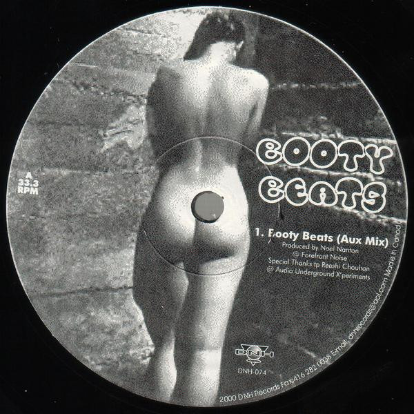 Noel Nanton – Booty Beats 12'' Maxi Single Plak (Deep House)