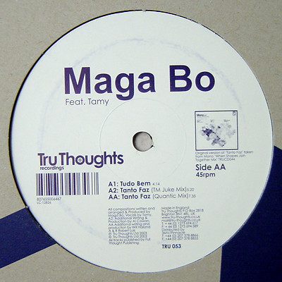 Maga Bo Feat. Tamy – Tudo Bem 12'' Maxi Single Plak (Downtempo)