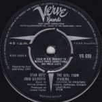 Stan Getz / João Gilberto – The Girl From Ipanema 45lik Plak