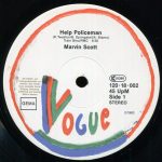 Marvin Scott – Help Policeman (Special Remix) 12'' Maxi Single Plak - Görsel 3