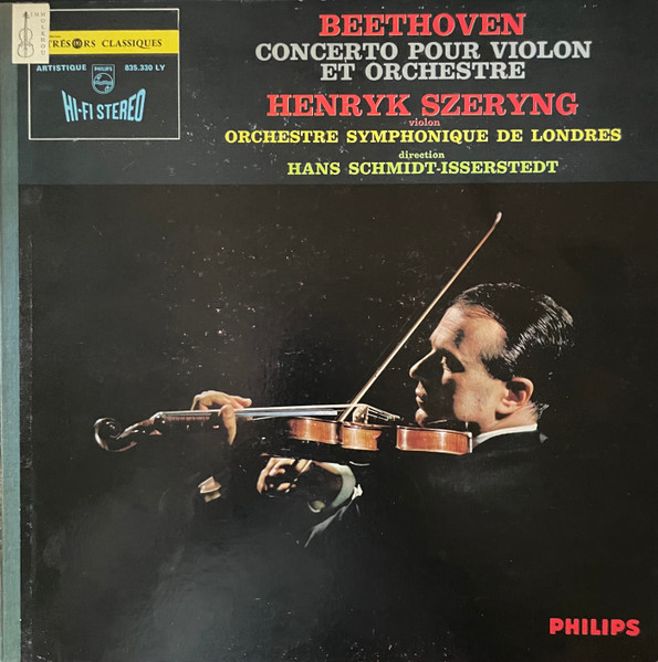 Beethoven - Concerto Pour Violon Et Orchestre LP Plak