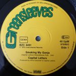 Capital Letters – Smoking My Ganja 12'' Maxi Single Plak - Görsel 3
