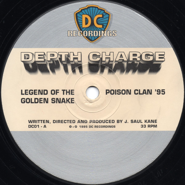 Depth Charge – Legend Of The Golden Snake EP 12'' Maxi Single Plak (Trip Hop)