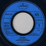 Lindsey Buckingham – Trouble 45lik Plak - Görsel 3