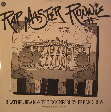 Reathel Bean & The Doonesbury Break Crew – Rap Master Ronnie 12'' Maxi Single Plak